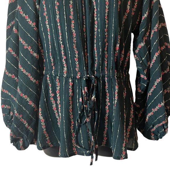 Roller Rabbit Mateaus Linden Cotton Gauze Peasant Top - Picture 4 of 13